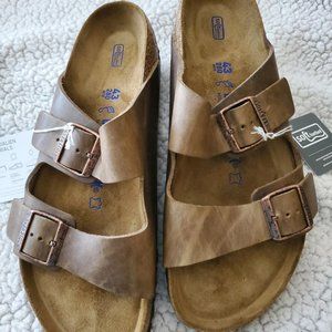 New Birkenstock Men’s Arizona Tabacco Brown